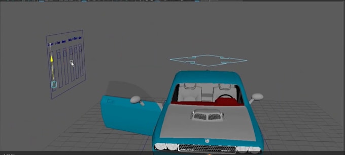 Gig Preview - 3d car autorig in maya,vehicle interior and exterior rig,ik fk,simple animation