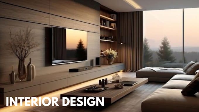 Gig Preview - Do 3d interior design, 3d rendering interior design,3d modeling interior, render