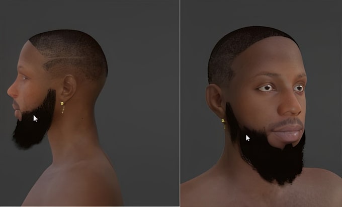 Gig Preview - Do realistic 3d human character model for game animation printing unity blender