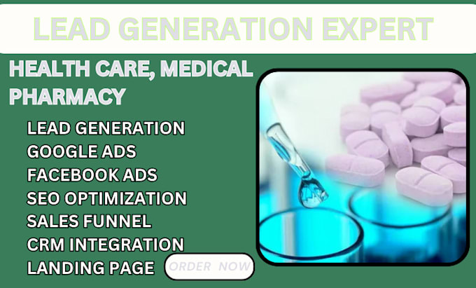 Gig Preview - Generate medical pharmacy leads healthcare leads dna testing paternity testing