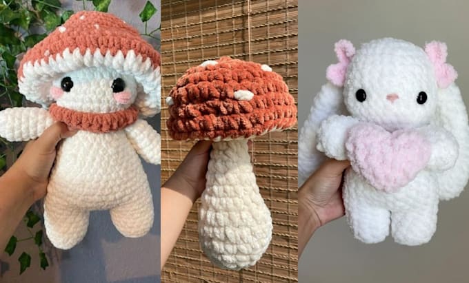 Gig Preview - Create christmas crochet pattern amigurumi toys, knitting crochet sell on etsy