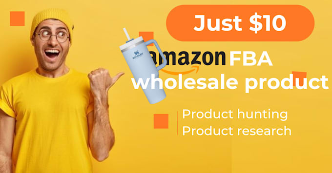 Gig Preview - Do amazon wholesale fba product hunting for the uae and USA