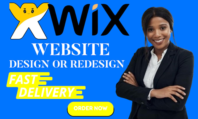 Gig Preview - Do wix website design wix website redesign wix website development wix website