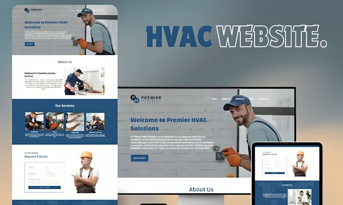 Gig Preview - Heat up your hvac business with a website that attracts more clients