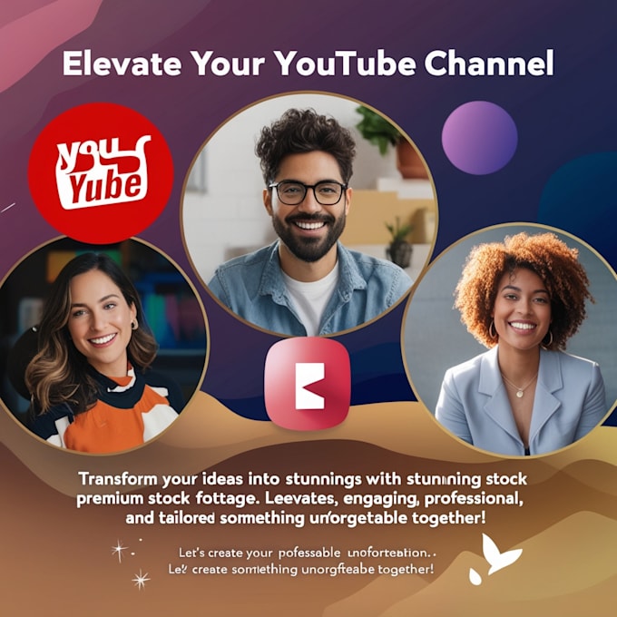 Gig Preview - Craft engaging youtube videos with stock footage