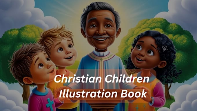 Gig Preview - Ghostwrite for children story book,christian book,bible illustration,bible reels