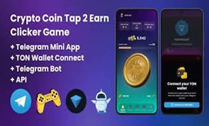 Gig Preview - Tap2earn clicker game with telegram mini app