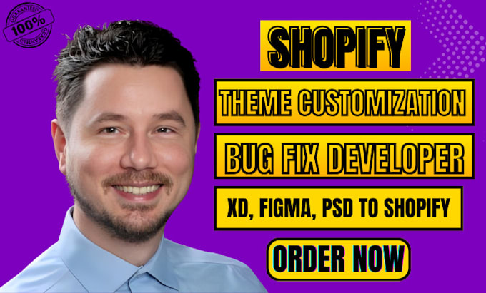 Gig Preview - Fix shopify bugs, errors, custom coding, theme customization, store redesign