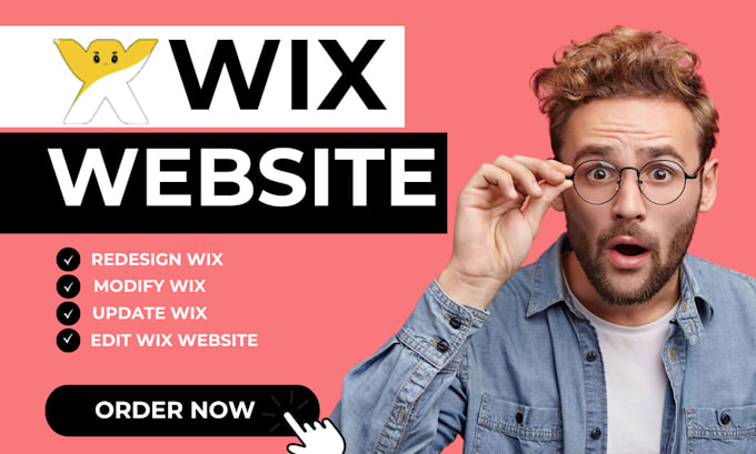 Gig Preview - Design redesign wix website modify wix update wix website edit clone wix site