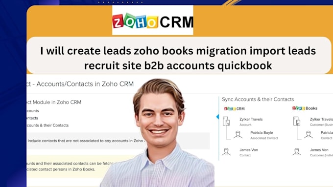 Bestseller - create your leads  b2b accounts migration quickbooks migration recruit site