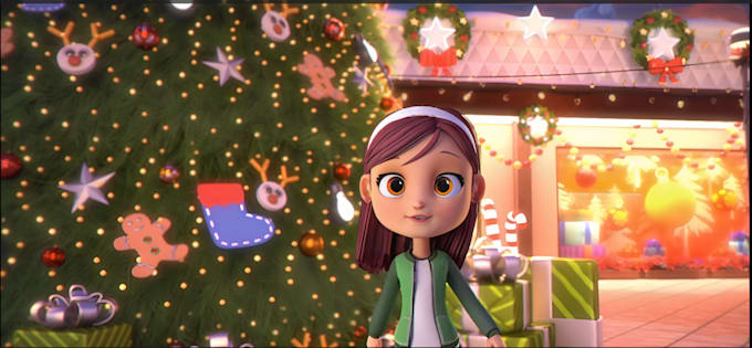 Gig Preview - Create 3d kids animation kids animation video 3d christmas animation