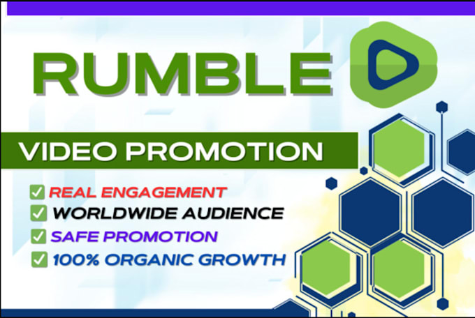 Gig Preview - Quick organic rumble video promotion kick promotion