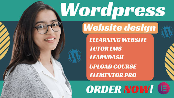 Gig Preview - Upload courses on wordpress elearning website  using tutor lms pro learndash