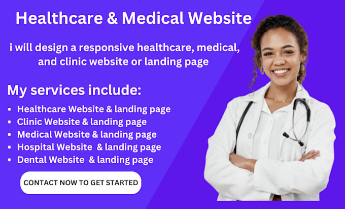 Bestseller - do healthcare website, medical website, clinic website, dental website