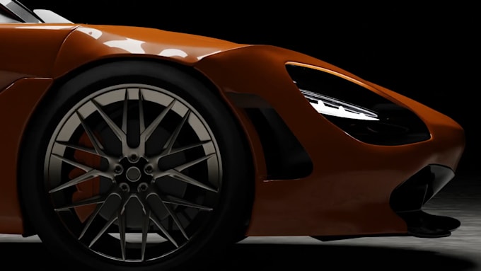 Gig Preview - Create photorealistic 3d car animations 3d car modeling redering  and automotive