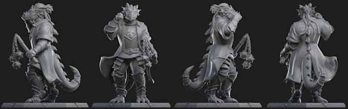 Bestseller - design 3d monster model,3d creature model,fantasy 3d miniature,deliver print stl