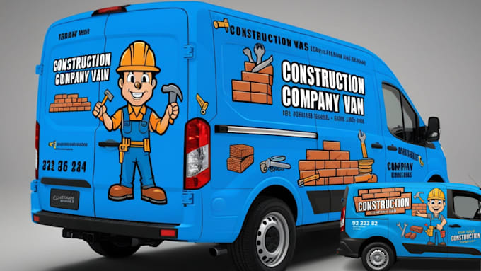 Bestseller - do a professional vehicle wrap design for your car, van truck trailer