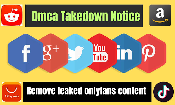 Bestseller - send dmca takedown notice to remove onlyfans google reddit, instagram, facebook