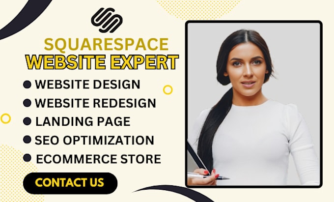 Bestseller - squarespace website, squarespace website design, square website, squarespace