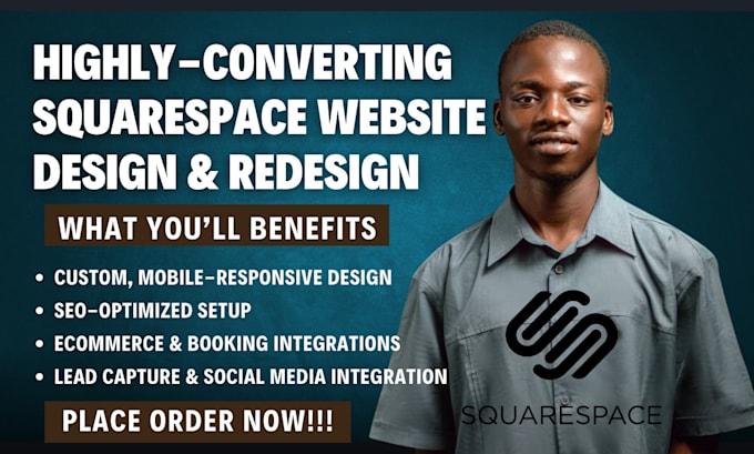 Bestseller - do squarespace website redesign and squarespace website design