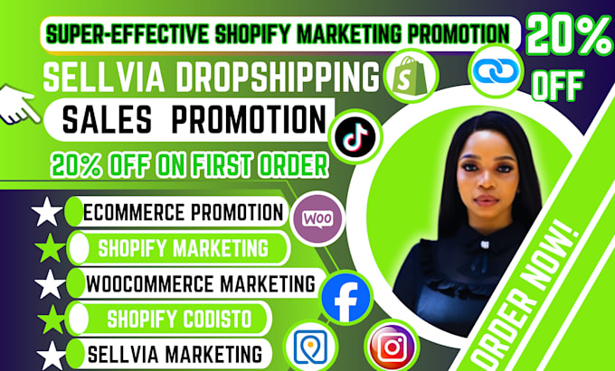 Bestseller - do sellvia woocommerce dropshipping promotion, shopify codisto marketing sales