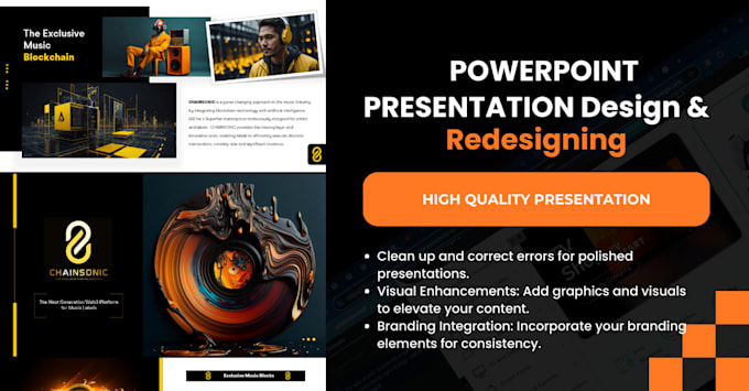 Gig Preview - Professionally revamp, format, and polish your powerpoint presentation