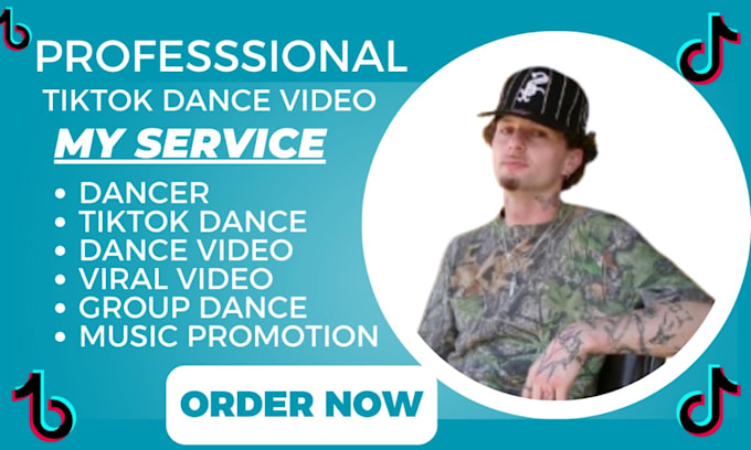 Gig Preview - Create fire tik tok dance video on your song