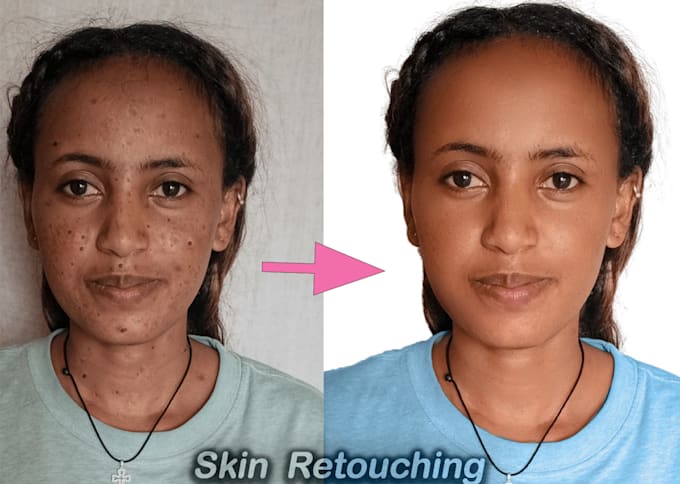 Gig Preview - Background removal and skin retouching