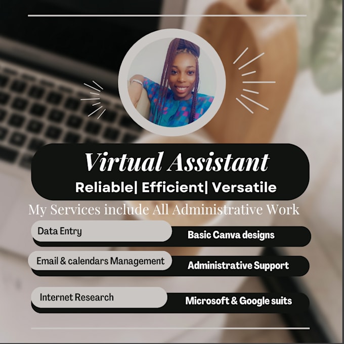 Gig Preview - Be your proactive personal or administrative virtual assistant