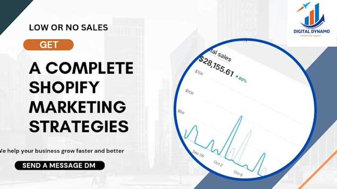 Gig Preview - Boost shopify store sales, shopify marketing sales funnel, ecommerce promotion