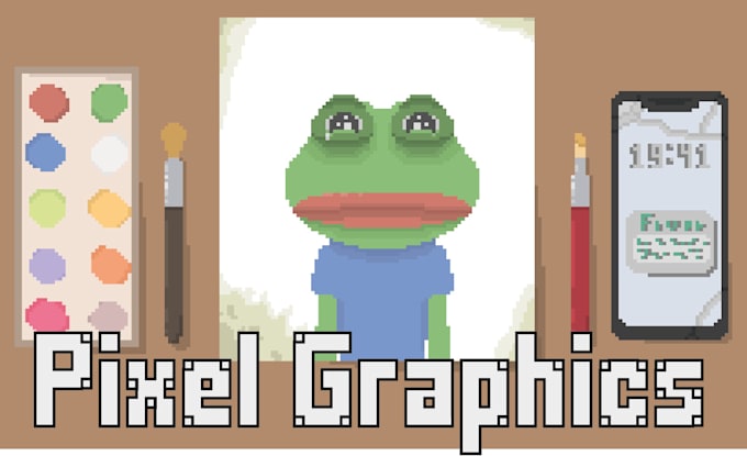 Gig Preview - Do pixel graphics for your game