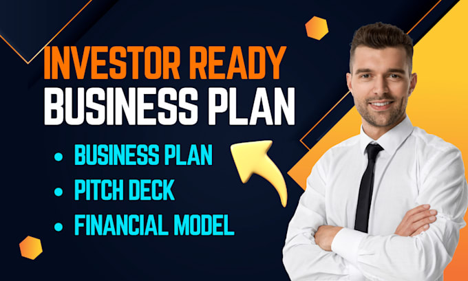 Bestseller - write investor ready business plan, financial model and pitch deck for startups