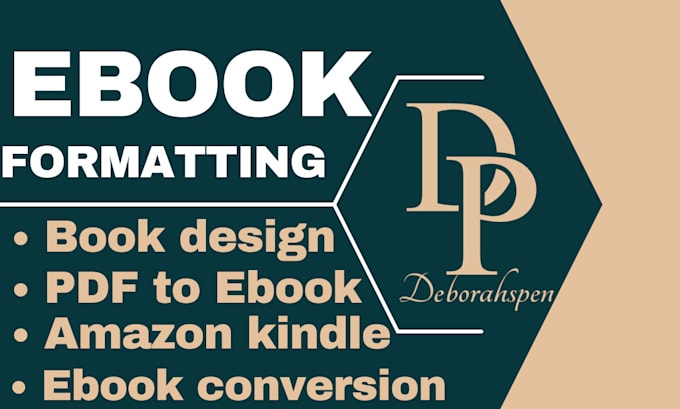 Gig Preview - Do ebook ghostwriting book layout ebook formatting KDP paperback for amazon KDP