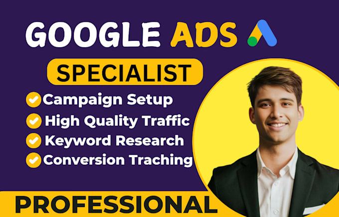 Gig Preview - Setup your google ads campaign