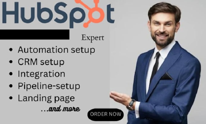 Bestseller - setup hubspot crm, automation, hubspot website and campaign