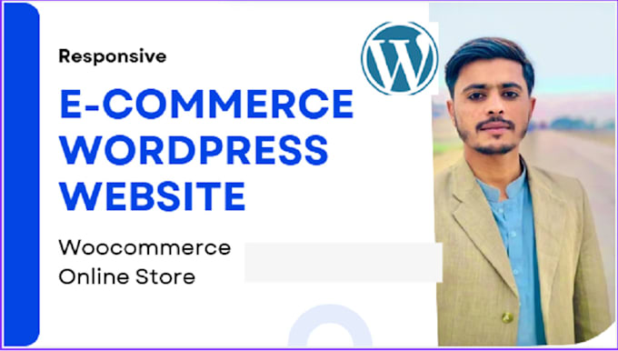 Gig Preview - Build wordpress ecommerce website using woocommerce, online store