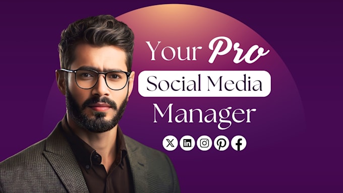 Gig Preview - Be your social media marketing manager