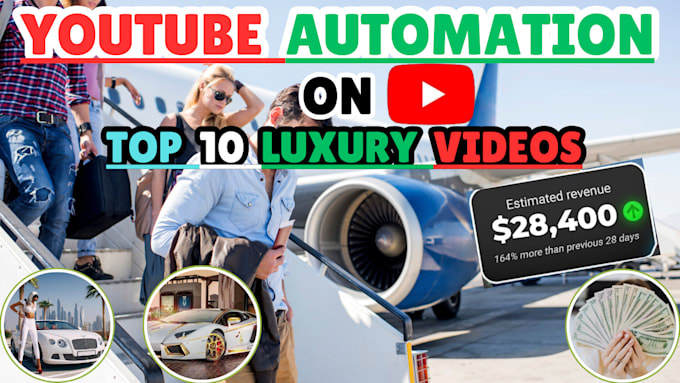 Gig Preview - Create automated youtube cash cow videos, top 10 videos and cash cow channel