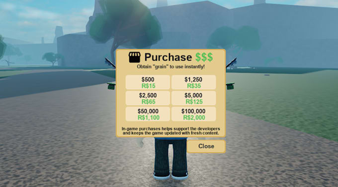 Gig Preview - Build a complete roblox game for you and script your game