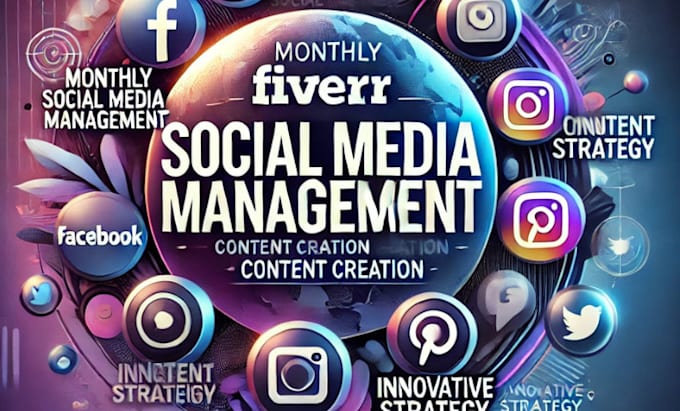 Gig Preview - Provide monthly social media management content creation and innovative strategy