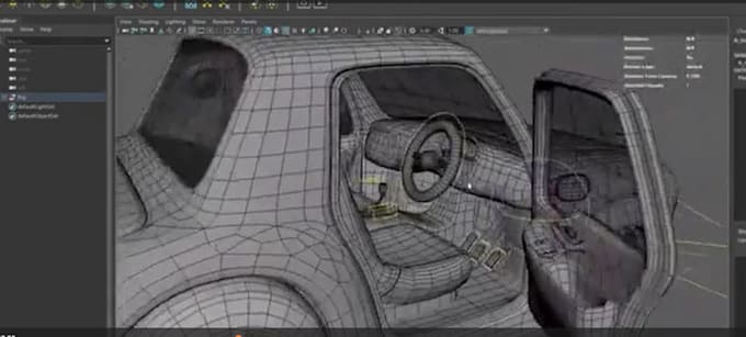 Gig Preview - Model,rig 3d vehicle car model,millitary,rc,ik fk rig,blender control rig,bind3d