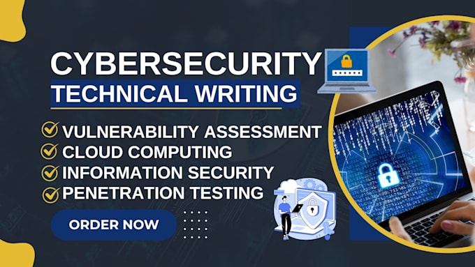 Gig Preview - Ghostwrite cybersecurity technical writing information security cloud computing