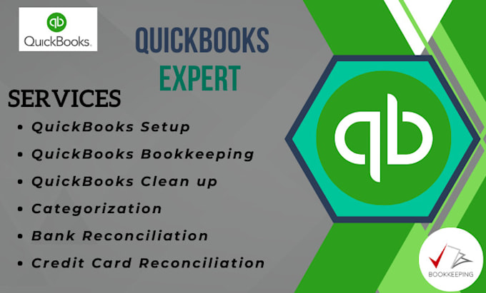 Bestseller - assist you in bookkeeping in quickbooks online