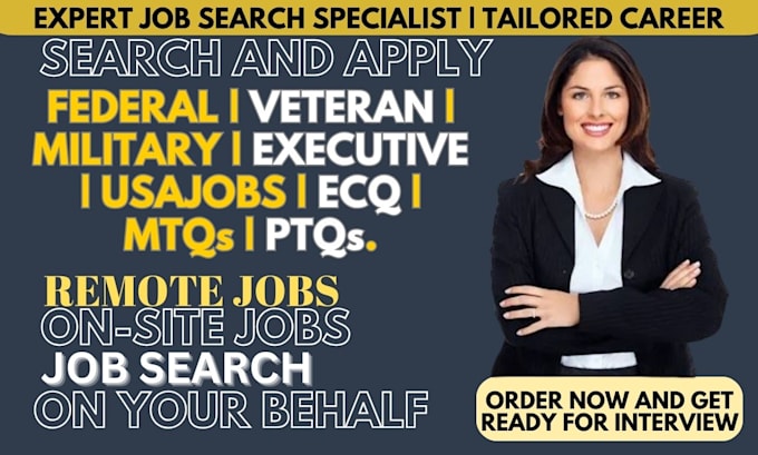 Gig Preview - Search and apply for federal government veteran, military, executive usajobs ksa