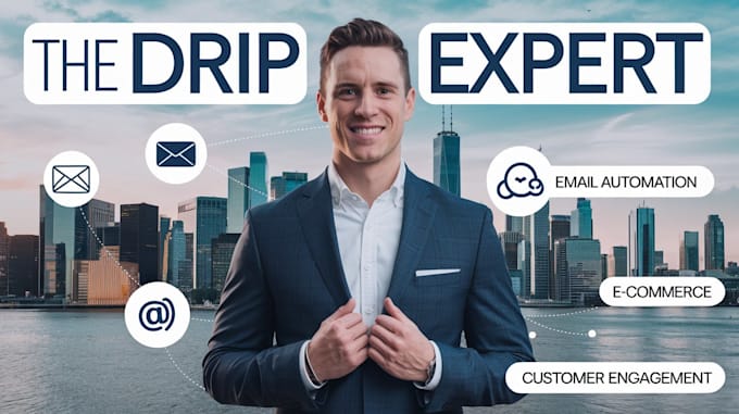 Gig Preview - Create exceptional email marketing services on drip