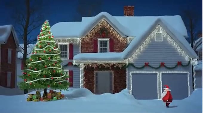 Gig Preview - Do christmas video animation, 3d christmas animation