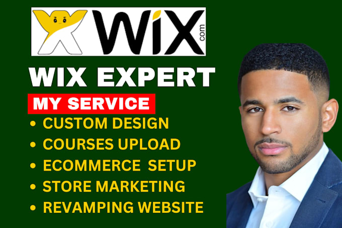 Gig Preview - Design or redesign wix website and provide expert ecommerce pro solutions