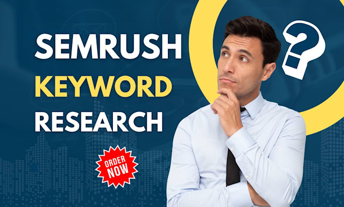 Gig Preview - Do profitable long tail advanced semrush seo keyword research