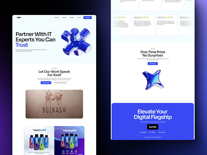 Bestseller - design framer website with intuitive and responsive UI UX