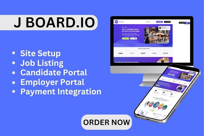 Gig Preview - Setup jboard website, job portal, recruitment website